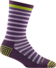 ZZ-NA_Women's Crew Morgan Lightweight Lifestyle Socks (Purple)