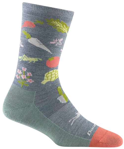 Women's Crew Farmer's Market Lightweight Lifestyle Socks (Seafoam)