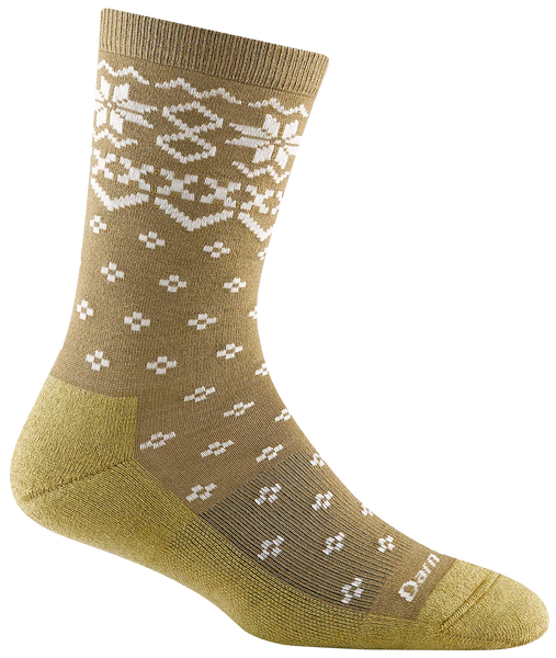 ZZ-NB_Women's Crew Shetland Lightweight Lifestyle Socks (Honey)