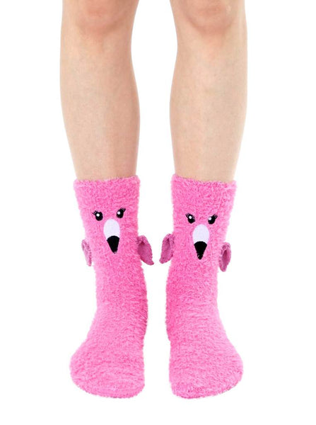 Fuzzy Flamingo Crew
