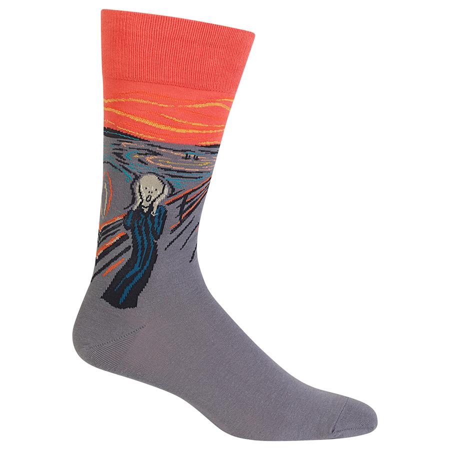 ZZNA-9/24_Men's The Scream Crew (Orange)