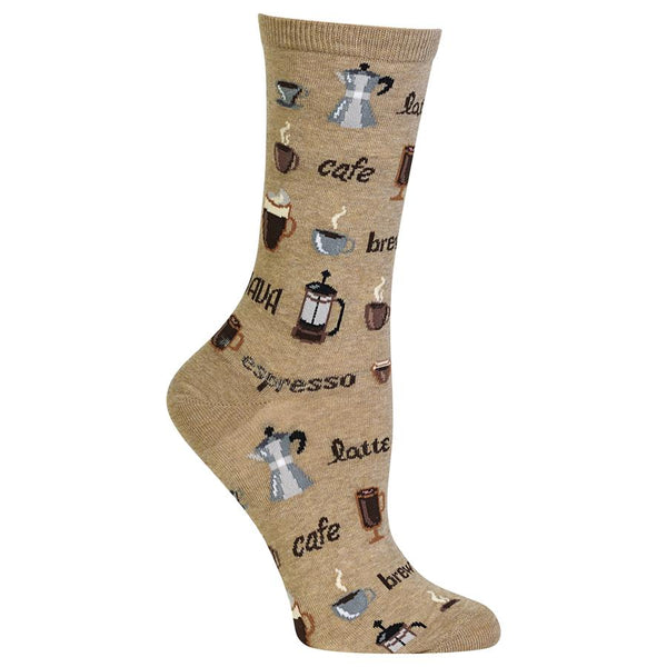 Women's Coffee Crew (Hemp Heather)