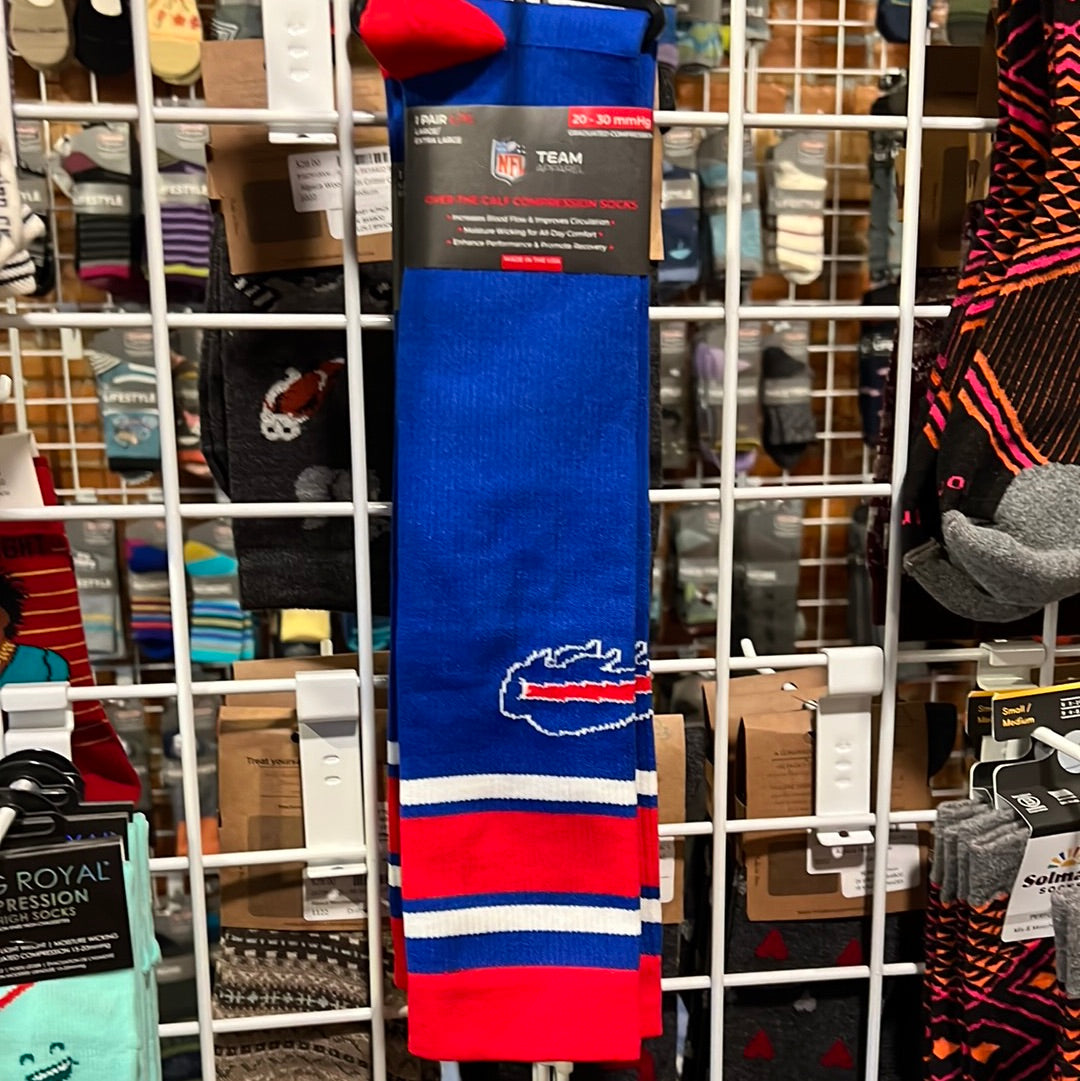 Buffalo Bills Graduated Compression Knee High