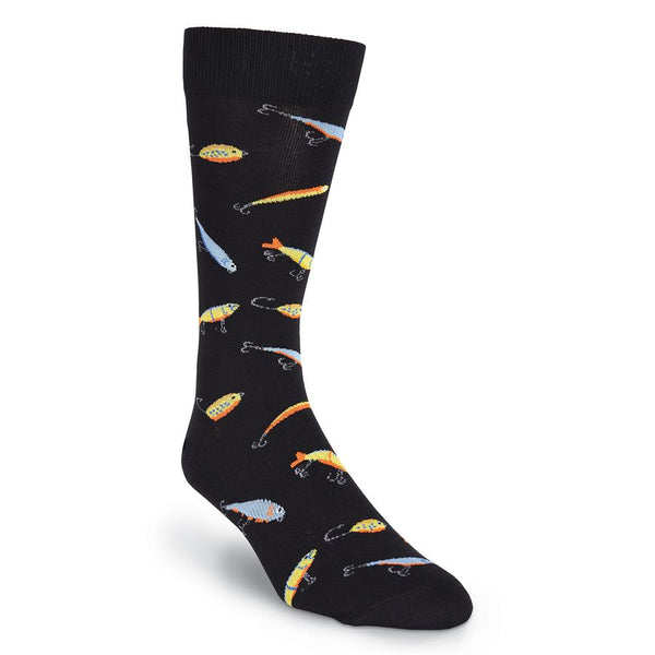 Men's Fishing Lures Crew (Black)