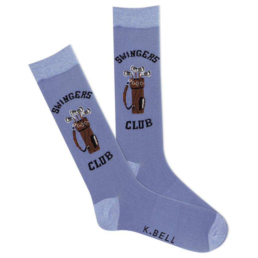 Men's Swingers Club Crew (Blue)