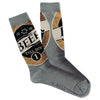 Men's Tall Boy Beer Crew (Light Gray)