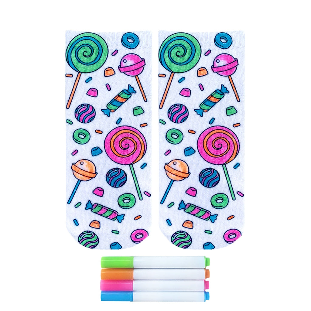 Coloring Candy Explosion Ankle