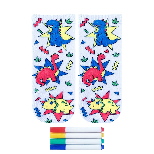 Coloring Dino Daze Ankle