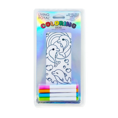 Coloring Dolphin Love Ankle