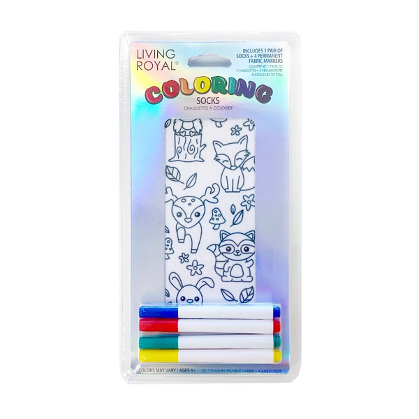 Coloring Woodland Animal Ankle