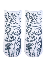 Coloring Camping Ankle