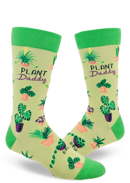 Men's Plant Daddy Crew (Spring Green)