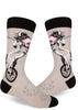 Men's Unicycling Unicorn Crew (Gray)