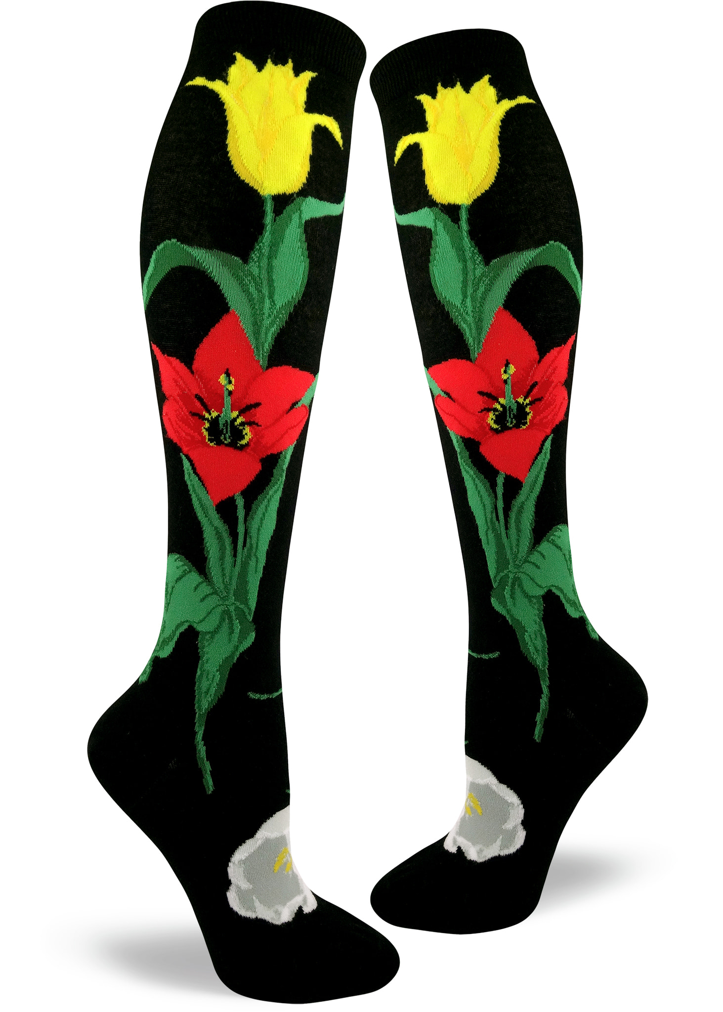 Women's Tulip Time Knee High (Black)