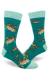 Men's Trout Fishing Crew (Deep Teal)