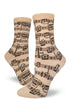 Women's A Genius Composition Crew (Heather Cream)
