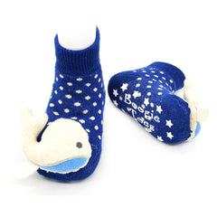 Kid's Baby Whale Boogie Toes Rattle Crew