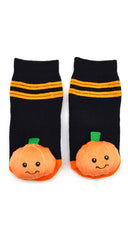 Kid's Pumpkin Boogie Toes Rattle Crew