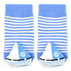 ZZNB_Kid's Sailboat Boogie Toes Rattle Crew