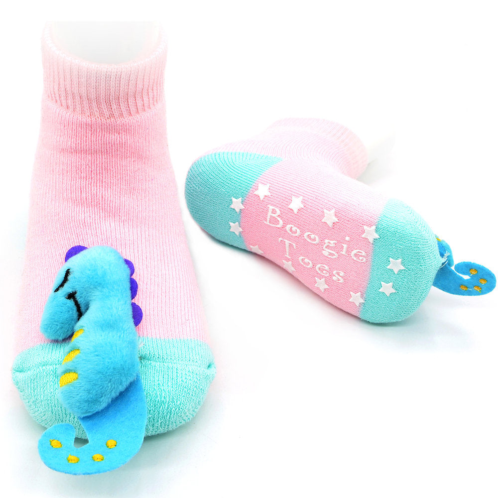 Kid's Seahorse Boogie Toes Rattle Crew