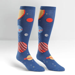 Women's Stretch-It Planets Knee High