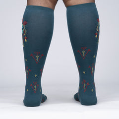 ZZNB_Women's Stretch-It Alice In Wonderland Knee High