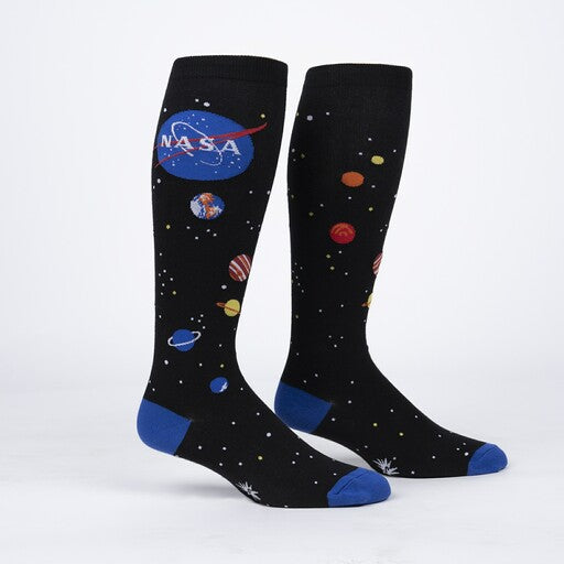 ZZNA-3-24_Unisex Stretch-It Solar System Knee High