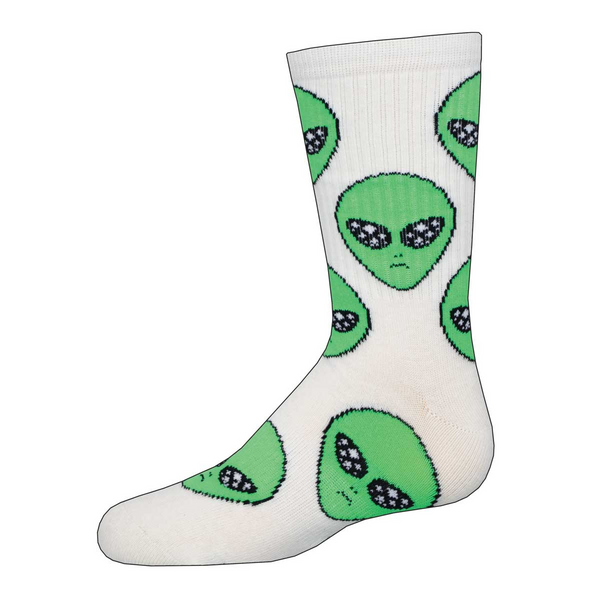 Kid's Alien All-Stars Crew (White)