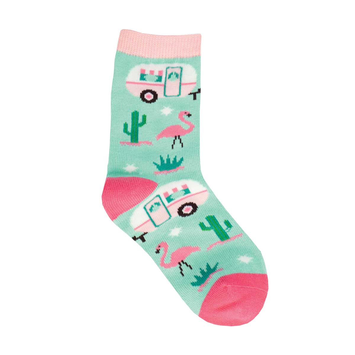 Kid's Retro Glamp Crew (Mint)