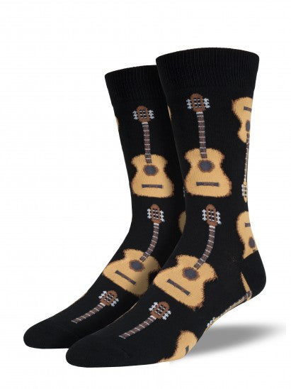 Men's Guitars Crew (Black)