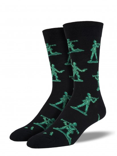 Men's Army Men Crew (Black)