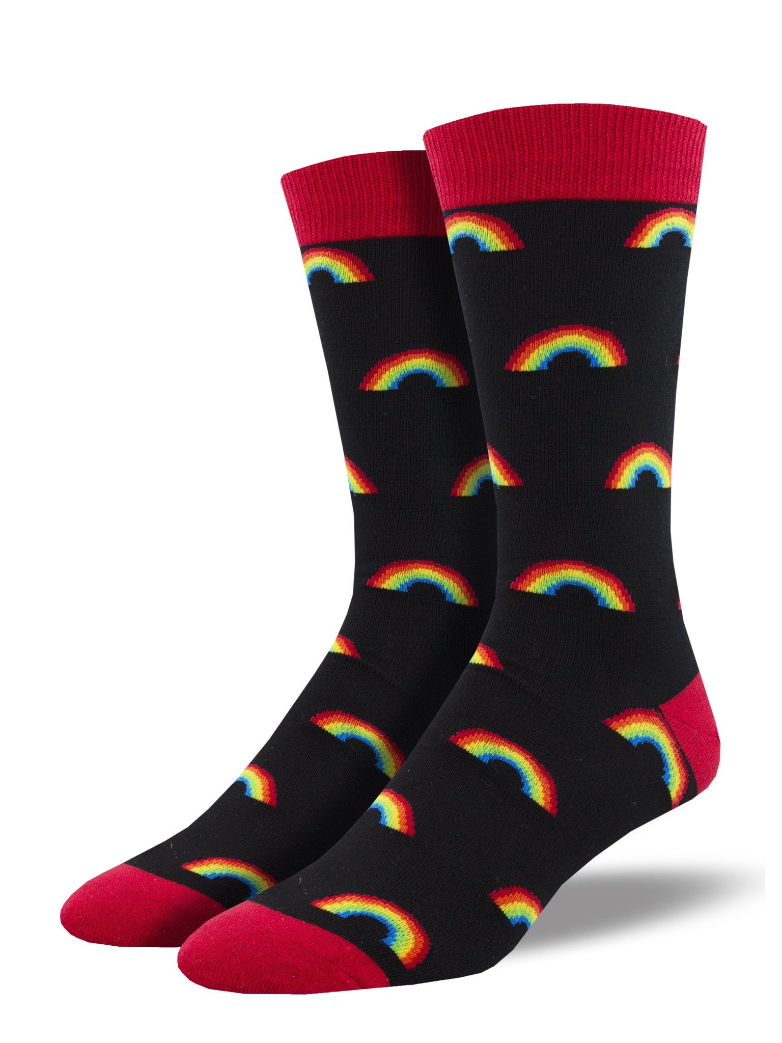 ZZNA-7/23_Men's Bamboo On The Bright Side Crew (Black)