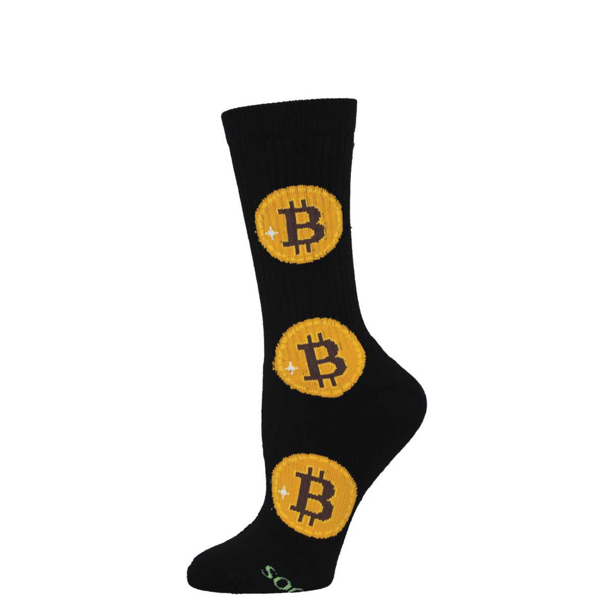 Men's Athletic Bitcoin Crew (Black)