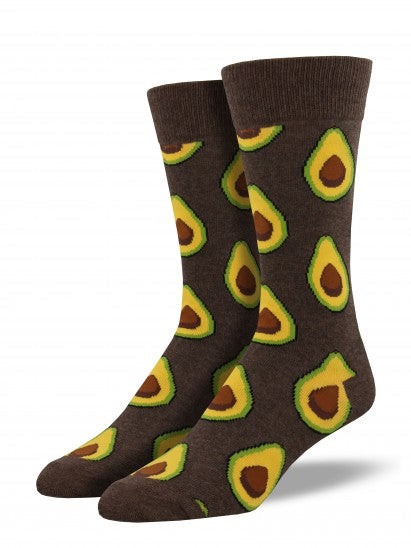 Men's Avocado Crew (Heather Brown)