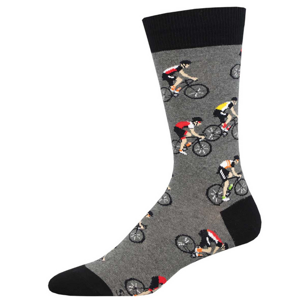 ZZNA-11/24_Men's Cycling Crew (Gray Heather)