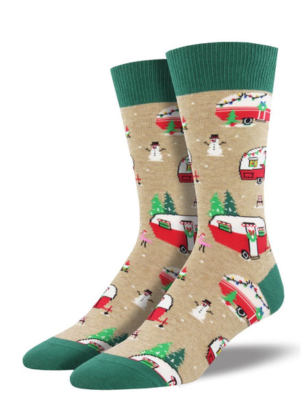 ZZNB-11/24_Men's Christmas Campers Crew (Hemp Heather)