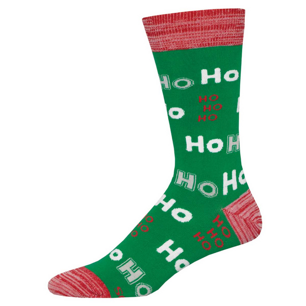 ZZNB-11/24_Men's Ho Ho Ho Crew (Green)