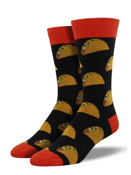 Men's King Size Tacos Crew (Black)