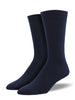 ZZNA-9/23_Men's King Bamboo Solid Crew (Navy)