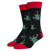 ZZNA-11/24_Men's Pot Lovers Christmas Crew (Black)