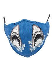 Socksmith Shark Attack Face Mask