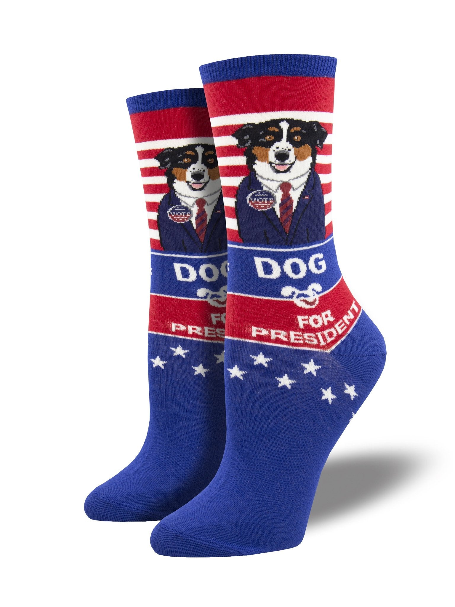 Women's Dog For President (Blue)