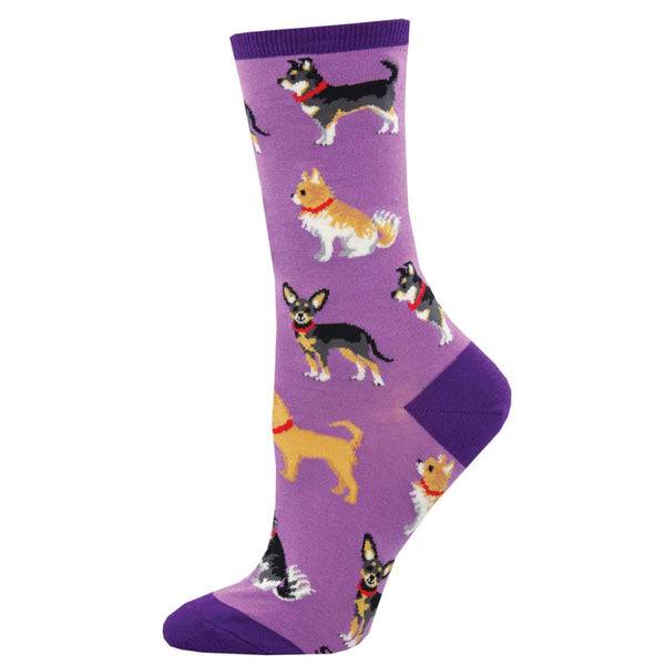 Women's Doggy Style Crew (Purple)