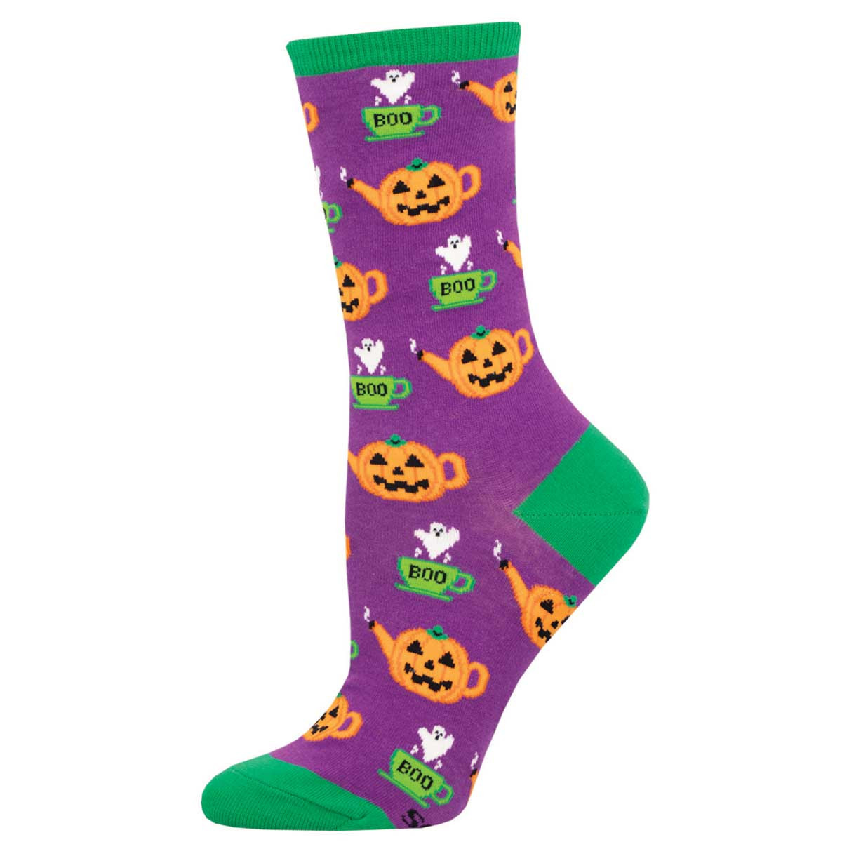 Women's Pumpkin Spice Tea Crew (Purple)