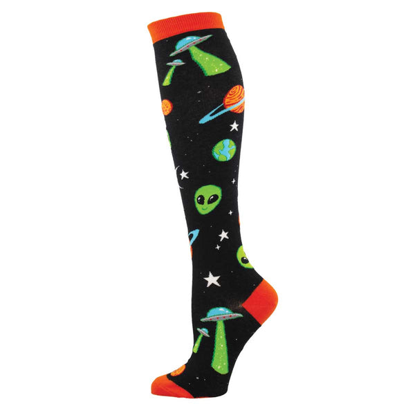 ZZNA-8/23_Women's Space Age Knee High (Black)