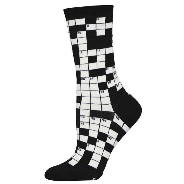 Women's Sunday Crossword Crew (Black)