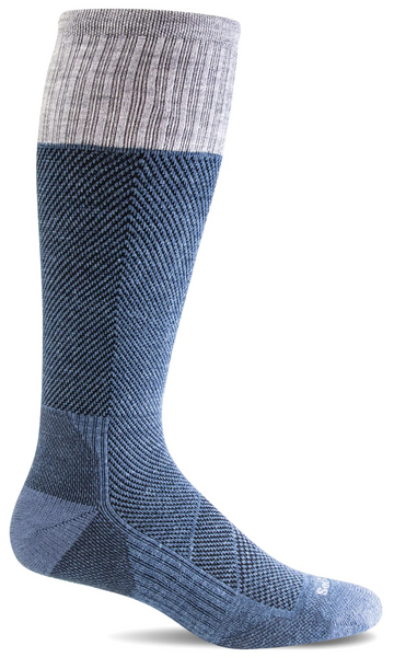 Men's Elevate OTC Compression Knee High (Denim)