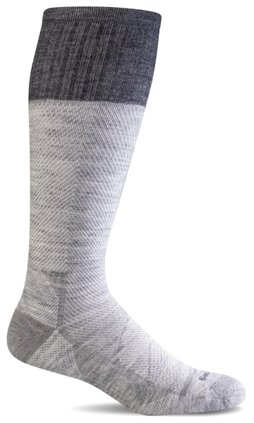 Men's Elevate OTC Compression Knee High (Lt. Grey)
