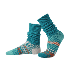 Fusion Slouch Crew Socks - Abalone