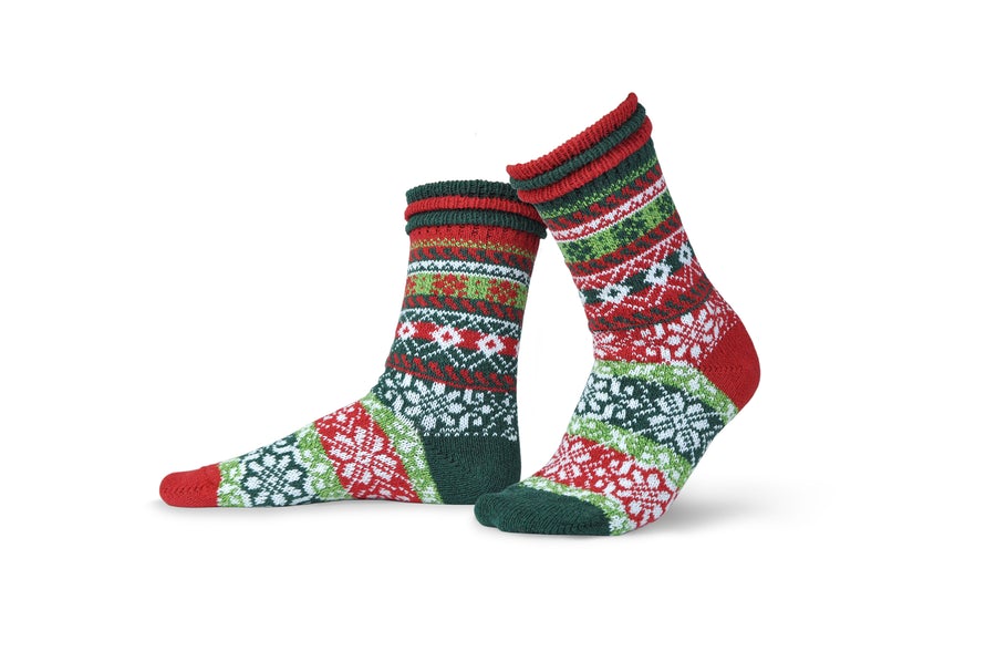 ZZNB_Crew Holly Socks